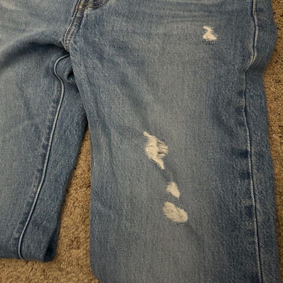 Levi’s 501 Original Distressed Denim Jeans Athens Crown Holes - Picture 15 of 16